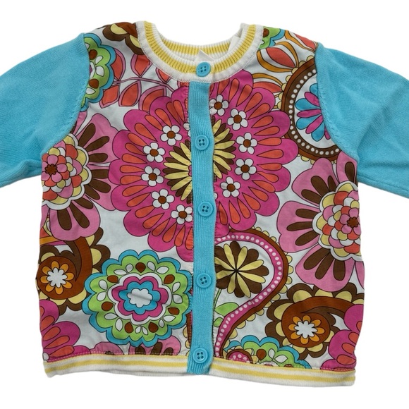 Hanna Andersson 6/12 Mos Size 70 Organic Sweater EUC - Picture 1 of 4